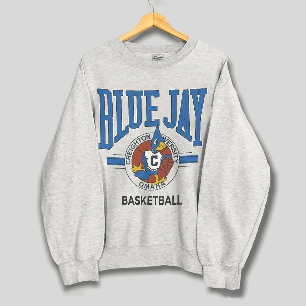 Creighton Bluejays Basketball Sweatshirt, Retro Creighton University Shirt Tee